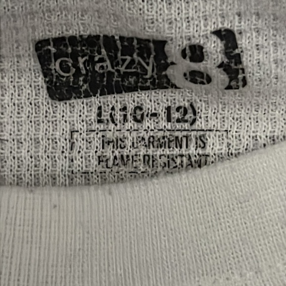 BOYS thermal NEVER WORN THERMAL CHRISTMAS MOOSE SHIRT SZ L 10-12 - Picture 3 of 4